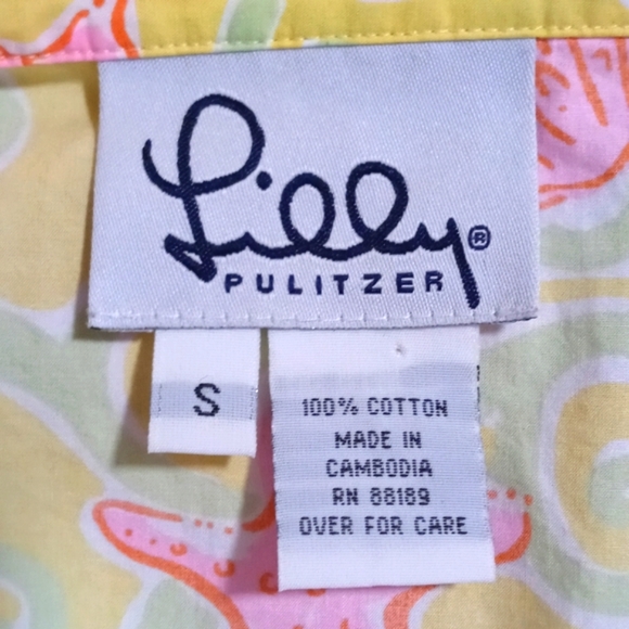 🌞VTG Lilly Pulitzer🌞 - L/S Button Down - Picture 3 of 12